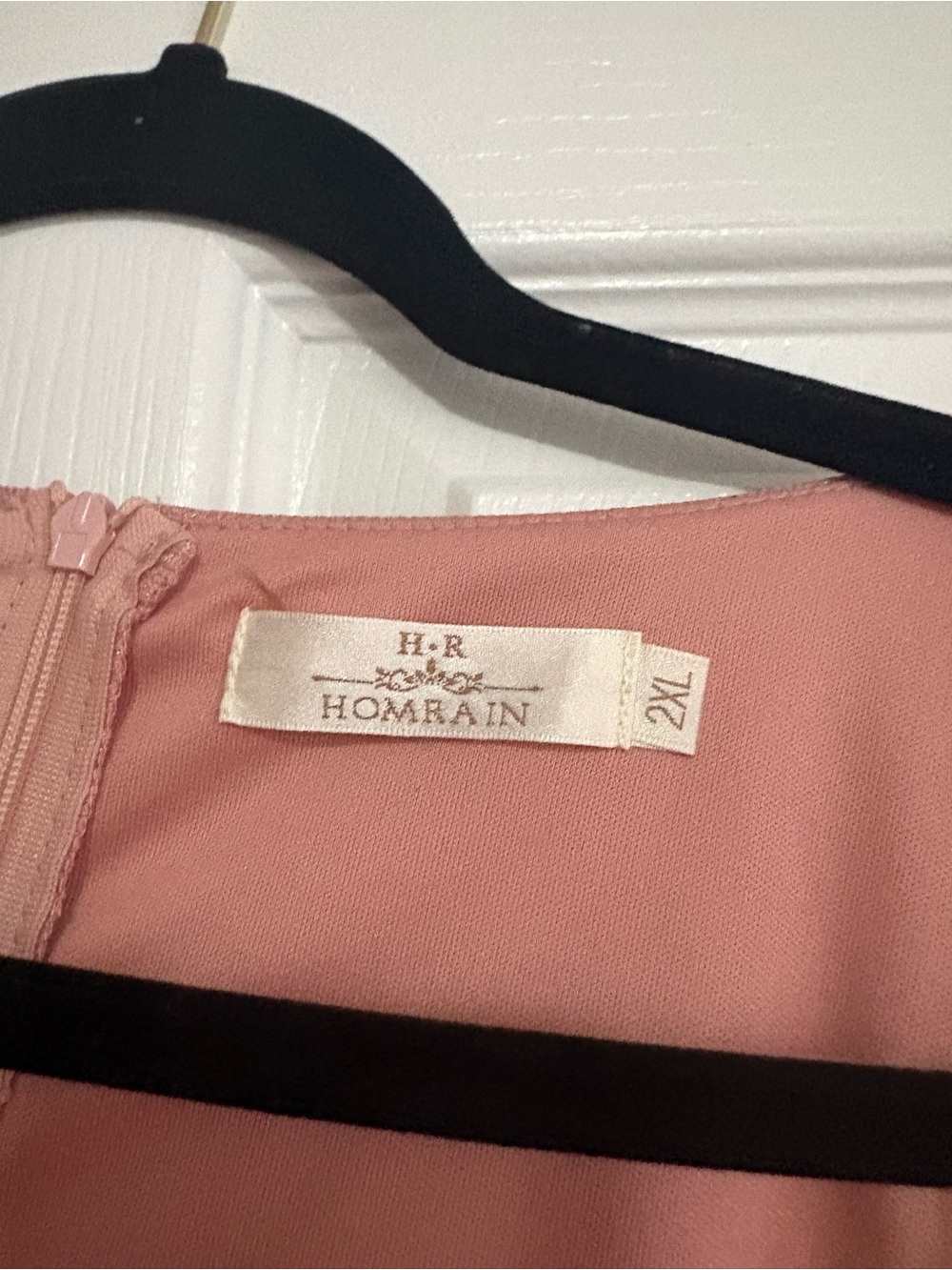 Homrain Women's Dusty Pink Sleeveless Dress